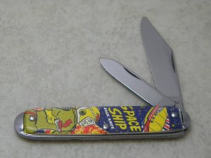 Novelty Space Ship Morse Code Jack Knife
