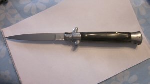 Vintage 9" Italian stiletto