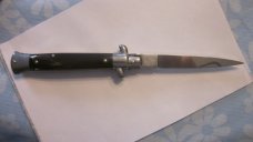 Vintage 9" Italian stiletto Vintage 9" Italian stiletto