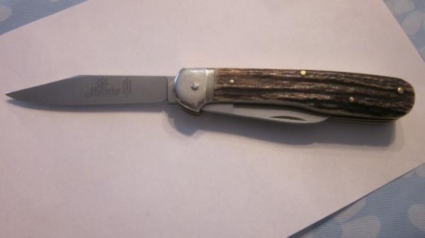Vintage Hubertus stag pen release auto Vintage Hubertus stag pen release auto