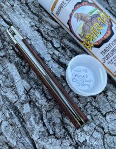 GEC TIDIOUTE ** 431118 BRAZILIAN CHERRY BEAVER SHIELD OREGON TRAPPER GEC TIDIOUTE ** 431118 BRAZILIAN CHERRY BEAVER SHIELD OREGON TRAPPER