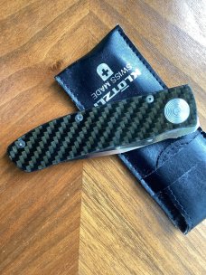 KLOTZLI CARBON FIBER LINER LOCK KLOTZLI CARBON FIBER LINER LOCK