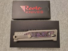*NIB* REATE EXO-M GRAVITY OTF KNIFE w/FAT CARBON TITANIUM HANDLE *NIB* REATE EXO-M GRAVITY OTF KNIFE w/FAT CARBON TITANIUM HANDLE