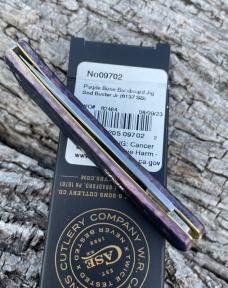 CASE XX ** 2023 PURPLE BARNBOARD JIG BONE SOD BUSTER JR CASE XX ** 2023 PURPLE BARNBOARD JIG BONE SOD BUSTER JR