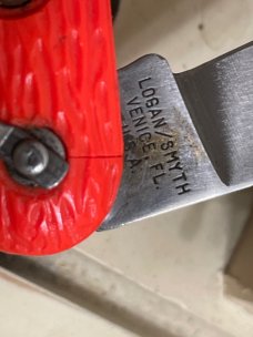 Logan Smyth military paratrooper knife Logan Smyth military paratrooper knife