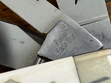 Parker Eagle Brand Limited Ed 35th Ann 5-Blade Stockman Folding Knife w/Smooth Bone Scales Germany Parker Eagle Brand Limited Ed 35th Ann 5-Blade Stockman Folding Knife w/Smooth Bone Scales Germany