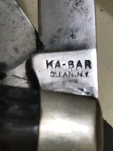 Kabar green one stockman 