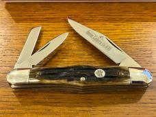 Queen Cutlery Co #48SB 3-Blade Whittler Folding Knife Queen Cutlery Co #48SB 3-Blade Whittler Folding Knife