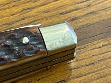 Kissing Crane Robert Klaas Limited Ed 140th Anniversary Congress Folding Knife w/Stag Scales Germany Kissing Crane Robert Klaas Limited Ed 140th Anniversary Congress Folding Knife w/Stag Scales Germany