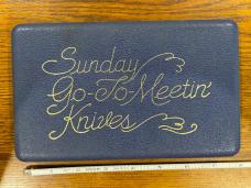 Parker "Sunday Go-To-Meetin' Knives" Limited Edition Matched 6-Toothpick Knife Set Japan SN#656 Parker "Sunday Go-To-Meetin' Knives" Limited Edition Matched 6-Toothpick Knife Set Japan SN#656