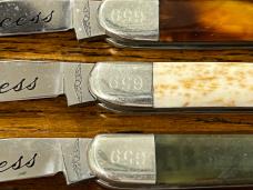 Parker "Sunday Go-To-Meetin' Knives" Limited Edition Matched 6-Toothpick Knife Set Japan SN#656 Parker "Sunday Go-To-Meetin' Knives" Limited Edition Matched 6-Toothpick Knife Set Japan SN#656
