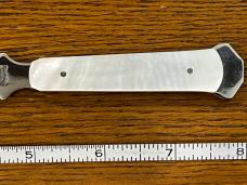 Parker Cut. Co. 8" Dagger w/Mother of Pearl Scales Japan Parker Cut. Co. 8" Dagger w/Mother of Pearl Scales Japan