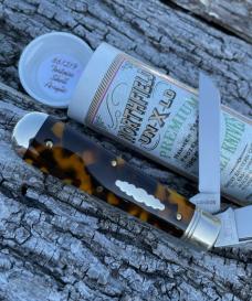 GEC NORTHFIELD ** 861219 TORTOISE SHELL ACRYLIC 1095 CARBON STEEL OIL FIELD JACK GEC NORTHFIELD ** 861219 TORTOISE SHELL ACRYLIC 1095 CARBON STEEL OIL FIELD JACK