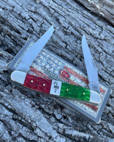 CASE XX ** 2013 RED/GREEN JIG BONE MUSKRAT CASE XX ** 2013 RED/GREEN JIG BONE MUSKRAT