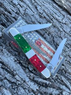 CASE XX ** 2013 RED/GREEN JIG BONE MUSKRAT CASE XX ** 2013 RED/GREEN JIG BONE MUSKRAT