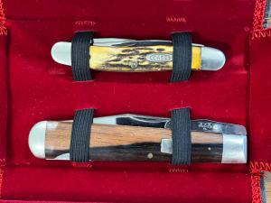 ABCA 1993 Limited Edition Case & Schatt & Morgan Knife Set SN#0424