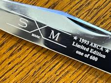 ABCA 1993 Limited Edition Case & Schatt & Morgan Knife Set SN#0424 ABCA 1993 Limited Edition Case & Schatt & Morgan Knife Set SN#0424