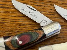 Frost Cutlery "Alamo Trappers" Limited Edition Matched 4-Knife Set SN#1596 Frost Cutlery "Alamo Trappers" Limited Edition Matched 4-Knife Set SN#1596