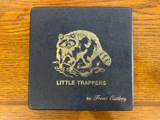 Frost Cutlery "Little Trappers" Limited Edition Matched 4-Knife Set SN#1305 Japan Frost Cutlery "Little Trappers" Limited Edition Matched 4-Knife Set SN#1305 Japan