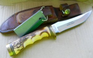 Schrade 153 UH USA Knife Sheath Golden Spike 