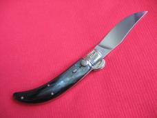 Quality Italian Unique Mechanism LEPRE Horn Knife Limited Edition 2015 MANIAGO ITALY w/Certificate Quality Italian Unique Mechanism LEPRE Horn Knife Limited Edition 2015 MANIAGO ITALY w/Certificate