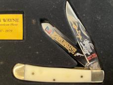 Frost Cutlery Limited Edition John Wayne American Hero 2-Blade Folding Knife SN#081 Germany 