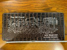 Frost Cutlery "The OK Corral and Boot Hill" Jumbo Coffin 2-Knife Set Japan SN#096 Frost Cutlery "The OK Corral and Boot Hill" Jumbo Coffin 2-Knife Set Japan SN#096