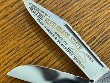 Fight'n Rooster Frank Buster Celebrated Cutlery 1989 Ltd Ed Stockman Folding Knife SN#528 Germany Fight'n Rooster Frank Buster Celebrated Cutlery 1989 Ltd Ed Stockman Folding Knife SN#528 Germany