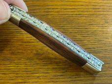 Fight'n Rooster Frank Buster Celebrated Cutlery 1989 Ltd Ed Stockman Folding Knife SN#528 Germany