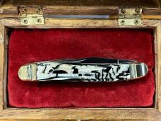 Fight'n Rooster Frank Buster Cutlery Ltd Ed Tennessean Muskrat Pocket Knife SN#098 Germany Fight'n Rooster Frank Buster Cutlery Ltd Ed Tennessean Muskrat Pocket Knife SN#098 Germany