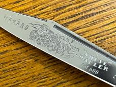 Fight'n Rooster Hazard "Shine Hauler" Single Blade Trapper Folding Knife w/Stag Scales SN#243 German Fight'n Rooster Hazard "Shine Hauler" Single Blade Trapper Folding Knife w/Stag Scales SN#243 German