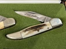 Frost Cutlery "Little Bulldog" Limited Edition Matched 4-Knife Set Japan SN#1114 Frost Cutlery "Little Bulldog" Limited Edition Matched 4-Knife Set Japan SN#1114