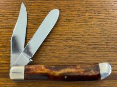 Frost Cutlery Limited David Crockett Commermorative Trapper Folding Knife SN#060 Frost Cutlery Limited David Crockett Commermorative Trapper Folding Knife SN#060