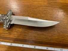 I*XL George Wostenholm "Liberty and Union" Folding Bowie w/Stainless Steel Blade & Ebony Scales 