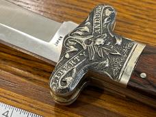 I*XL George Wostenholm "Liberty and Union" Folding Bowie w/Stainless Steel Blade & Ebony Scales 
