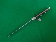 RARE AGA CAMPOLIN 40cm (16") SICILIAN FIGHTING KNIFE PICK LOCK AUTOMATIC UNIQUE "Padlock" LOCK