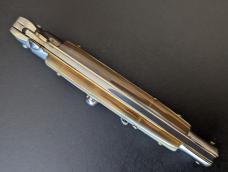 NOS SKM 23CM-9 INCH BAYONET BRAZILIAN HORN STILETTO NOS SKM 23CM-9 INCH BAYONET BRAZILIAN HORN STILETTO