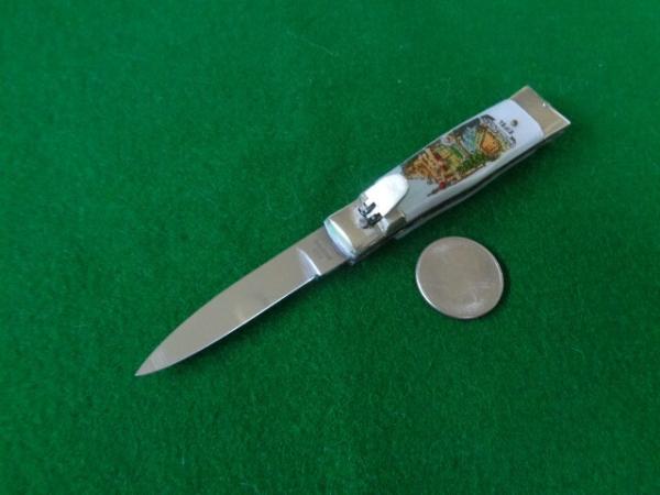RARE c.1950's-60's Miniature FES Rostfrei Lever Lock MONSHAU EIFEL Germany MINT !