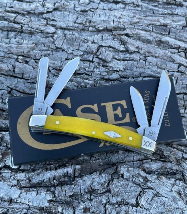 CASE XX ** SFO 2023 SMOOTH YELLOW BONE DIAMOND SHIELD 68 PATTERN CONGRESS