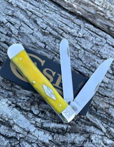CASE XX ** SFO 2023 SMOOTH YELLOW BONE DIAMOND XX SHIELD TRAPPER