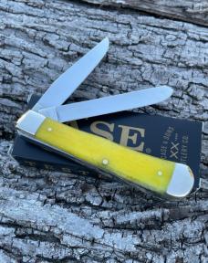 CASE XX ** SFO 2023 SMOOTH YELLOW BONE DIAMOND XX SHIELD TRAPPER