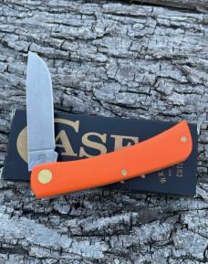 CASE XX ** SFO 2023 HALLOWEEN ORANGE/BLACK SYNTHETIC SOD BUSTER JR