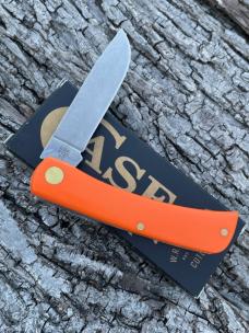 CASE XX ** SFO 2023 HALLOWEEN ORANGE/BLACK SYNTHETIC SOD BUSTER JR