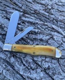 GEC NORTHFIELD ** 922219 ANTIQUE GOLDENROD CAMEL BONE EUREKA JACK GEC NORTHFIELD ** 922219 ANTIQUE GOLDENROD CAMEL BONE EUREKA JACK
