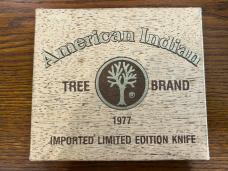 Boker Tree Brand 1977 American Indian Limited Edition Canoe Knife SN#5645 Germany Boker Tree Brand 1977 American Indian Limited Edition Canoe Knife SN#5645 Germany