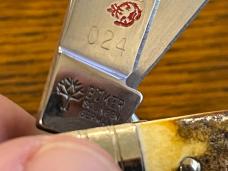 Boker Tree Brand 5464 4-Blade Congress Folding Knife w/Stag Scales Germany