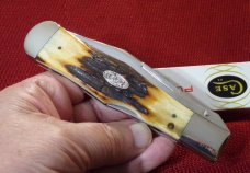 CASE XX 51050L SAB LARGE GENUINE STAG SWINGGUARD LOCKBACK FOLDING HUNTER ( M.O. OR CHECK )1987 CASE XX 51050L SAB LARGE GENUINE STAG SWINGGUARD LOCKBACK FOLDING HUNTER ( M.O. OR CHECK )1987