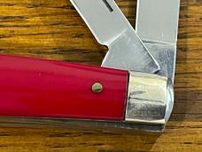 Kissing Crane Robert Klaas KC-0017 4-Blade Congress Folding Knife w/Red Delrin Scales Germany Kissing Crane Robert Klaas KC-0017 4-Blade Congress Folding Knife w/Red Delrin Scales Germany
