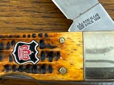Kissing Crane Robert Klaas KC6331BR Stockman Folding Knife w/Jigged Brown Bone Scales Kissing Crane Robert Klaas KC6331BR Stockman Folding Knife w/Jigged Brown Bone Scales