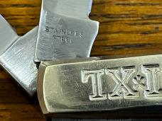 I*XL Wolstenholm 2-Blade Barlow Folding Knife w/Stag Scales England